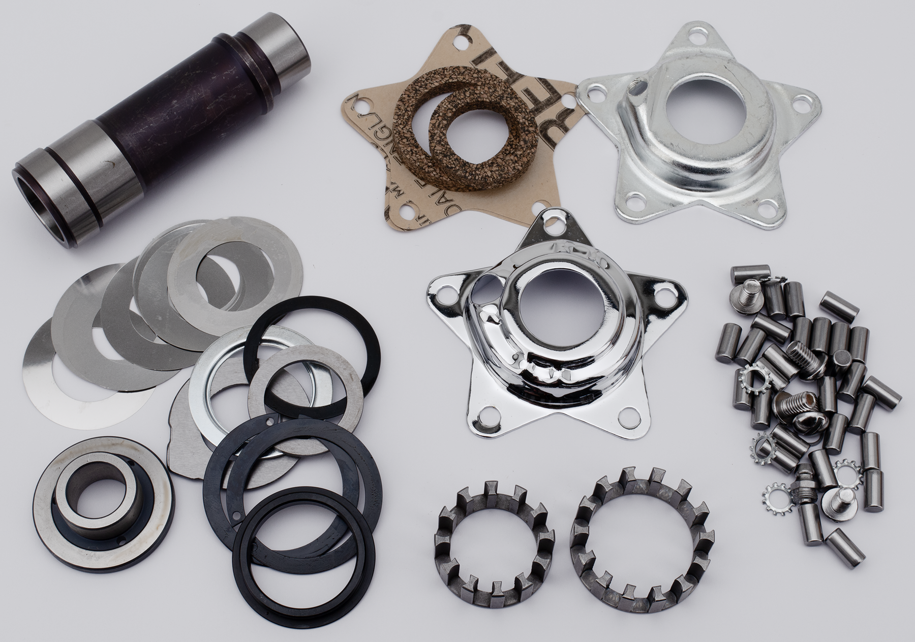 Star Hub Rebuild Kit Chrome Fl55 66 Wheel Hub Parts V Twin Mfg Default Title