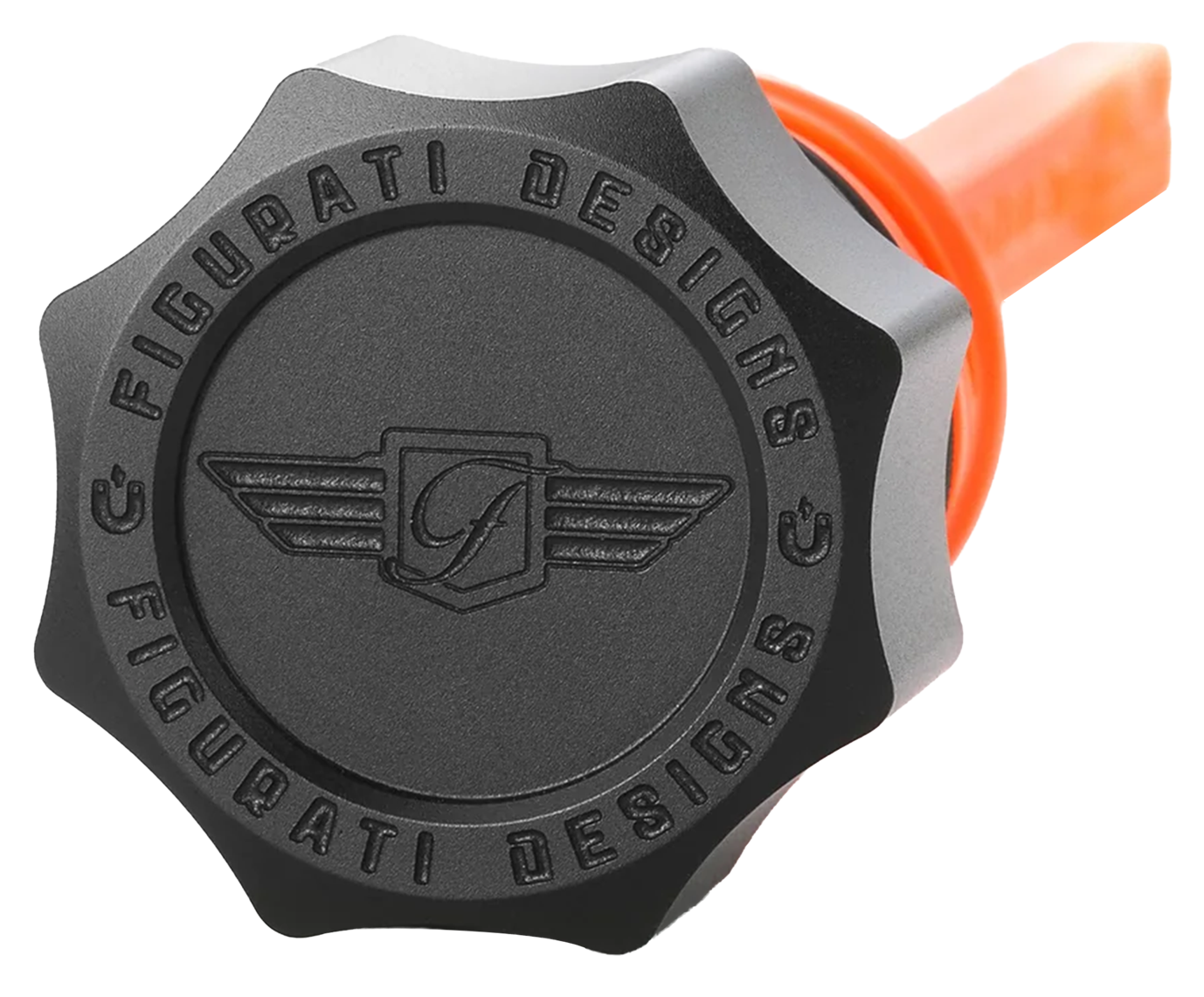 Dipstick Alu Curved Black St18 Up Oil Dipstick Figurati Designs Default Title
