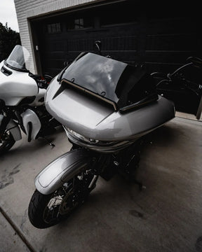 Center Fairing Vent Trim with Turn Signals - 23+ Touring Turn Signals Custom Dynamics