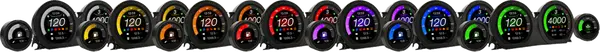 Koso North America HD-03X TFT Gauge Set - 14-23 Touring Gauge Koso North America