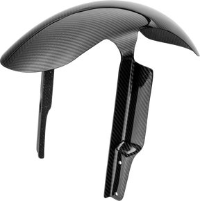 Front Fender, Carbon Gloss - 17-22 Touring Front Fender Slyfox Performance