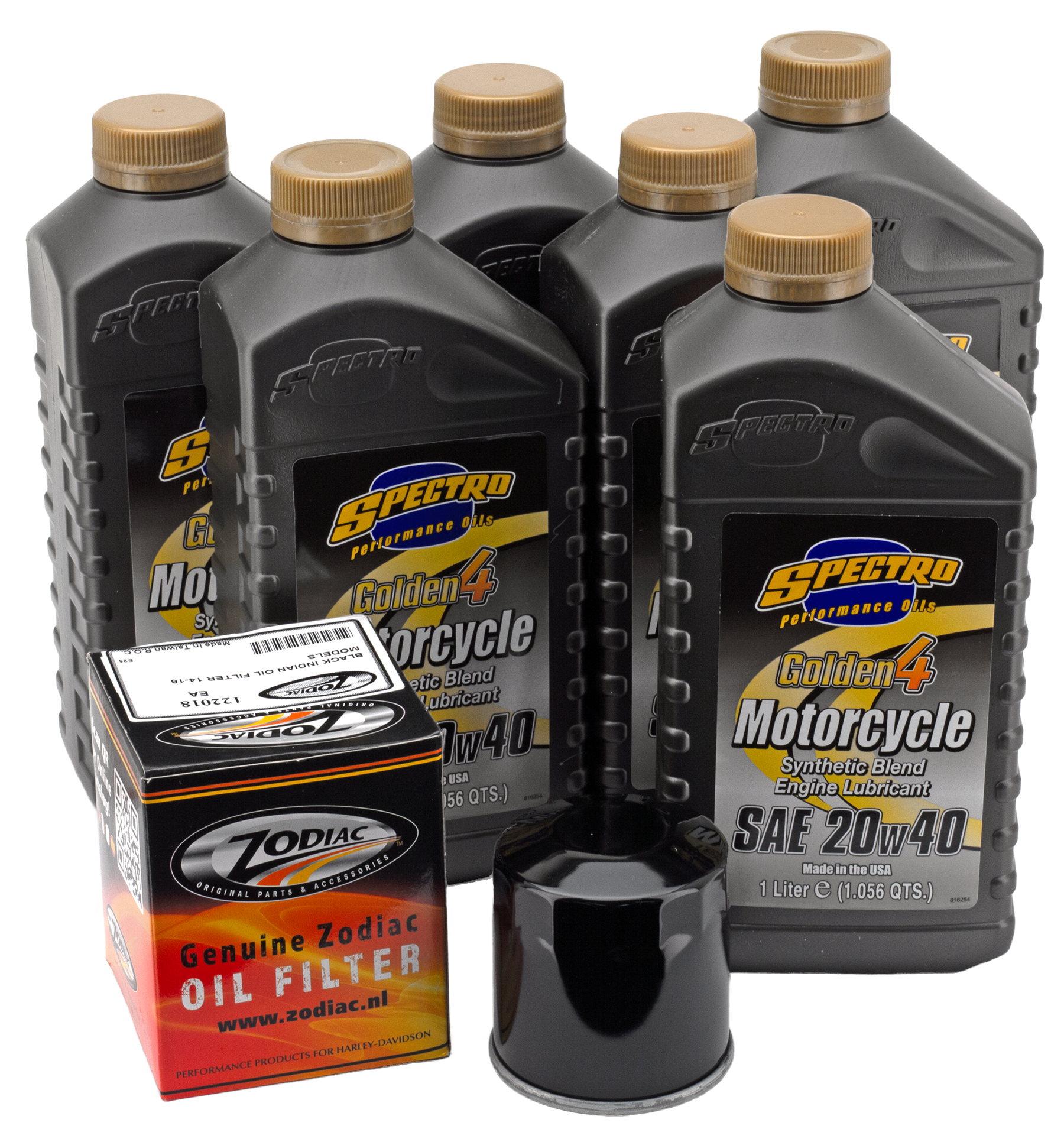 Chief/Tain/Sprngf. Engine Oil Serv Kit Oil Change and Service Kit Spectro Oils Of America Default Title