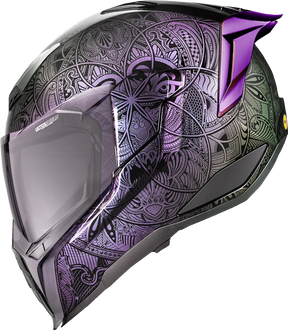 Ultraflite Opal Mandala, Purple Full Face Helmet Icon