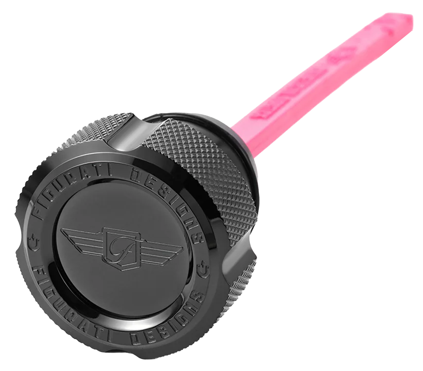 Dipstick S/S Knurled Black Flh/T99 06 Dipstick Figurati Designs Default Title