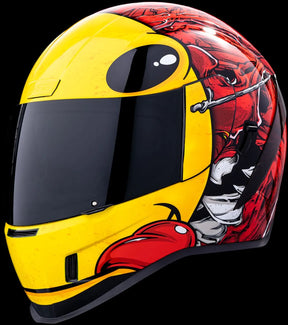 Airform Brozak, Red Full Face Helmet Icon