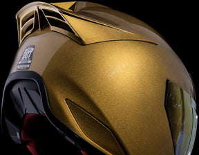 Domain Cornelius, Gold Full Face Helmet Icon