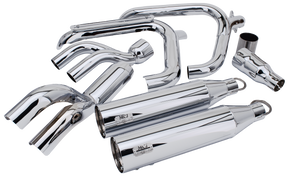 Mcj 2 2 975 Rh25 Up Chrome 2-2 Full Exhaust System Mcj Default Title