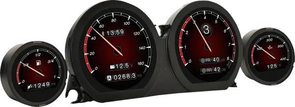 Koso North America HD-03X TFT Gauge Set - 14-23 Touring Gauge Koso North America
