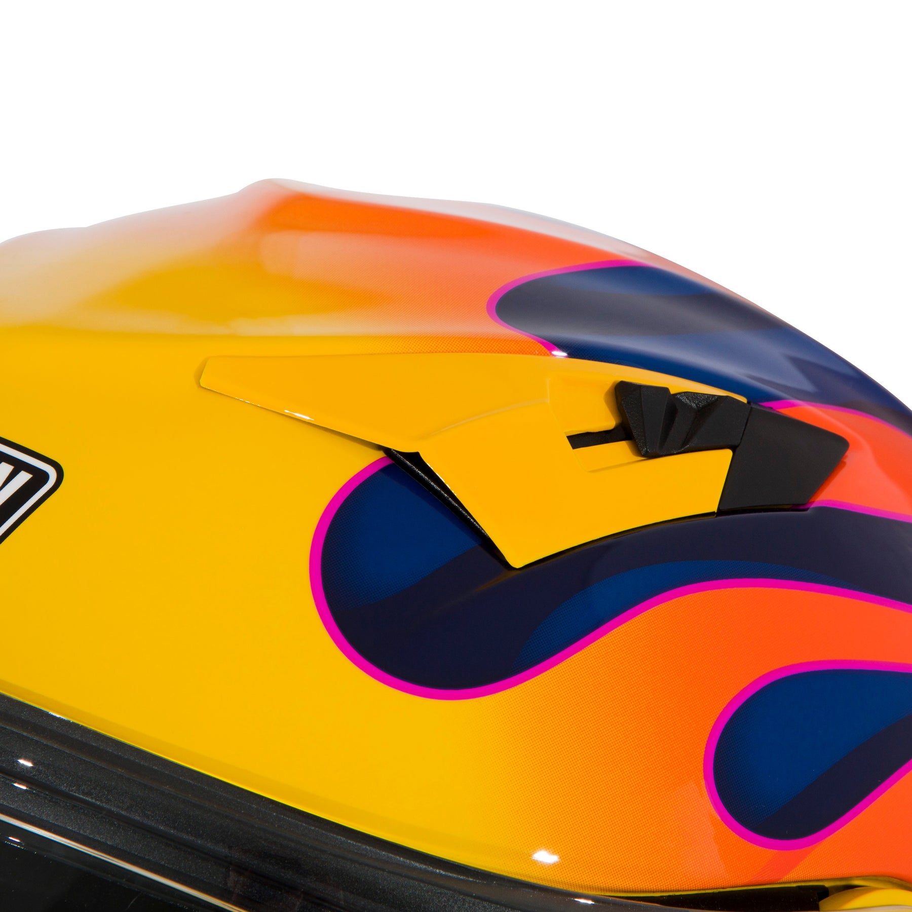 Simpson Helmets Darksome (Mod Bandit) Helmet, Wildfire