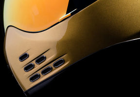 Domain Cornelius, Gold Full Face Helmet Icon