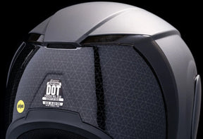 Airform Counterstrike, Silver Full Face Helmet Icon