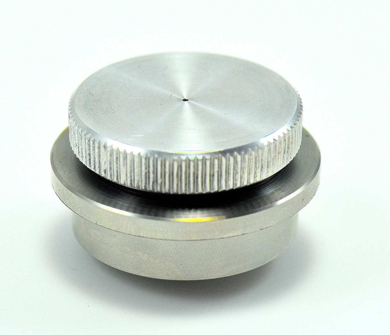 Bung King Vented Filler Cap and Weld-In Bung Kit 1.25"-12, Aluminum Cap Gas Cap Bung King