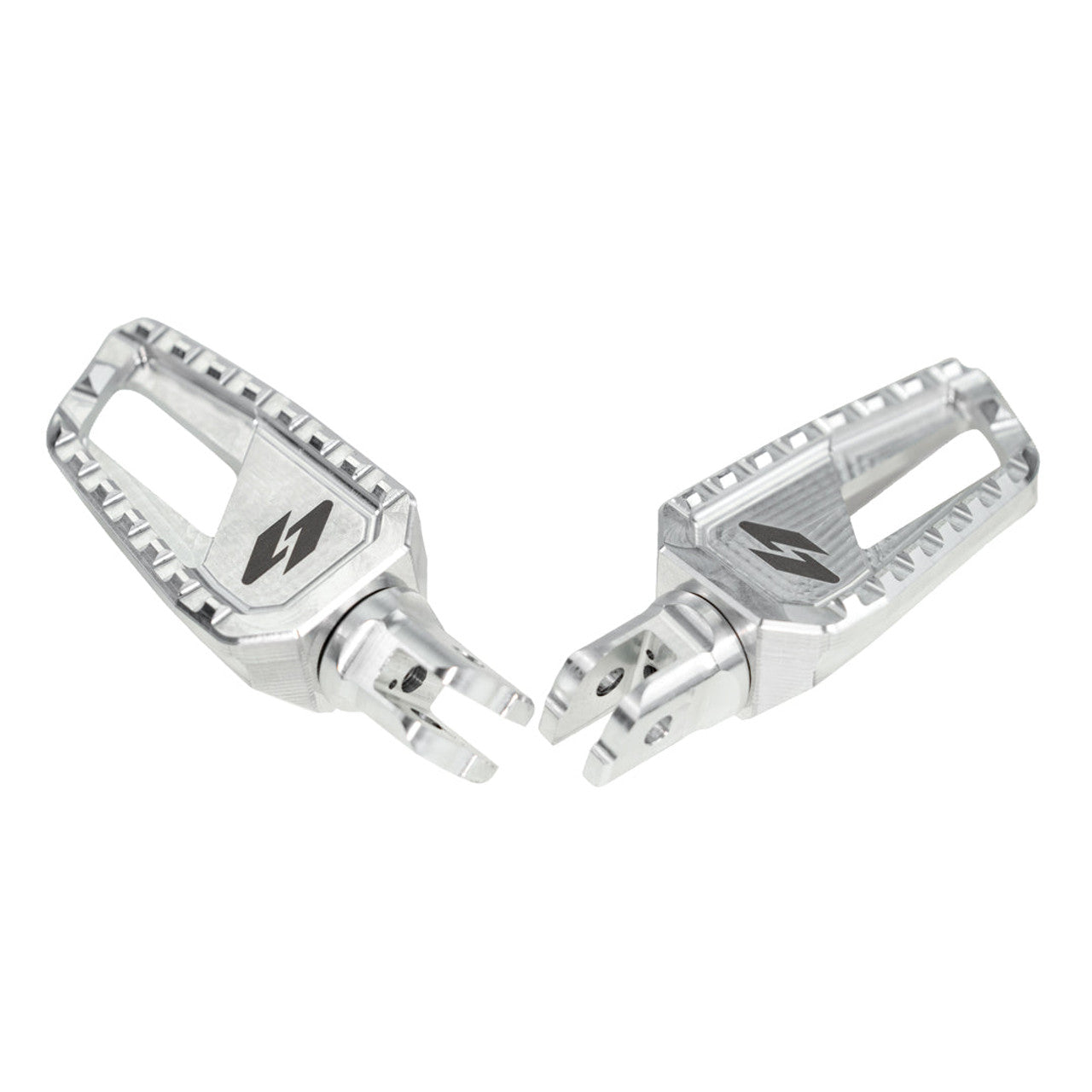 Apex Edge Foot Pegs, Machine Finish - 18+ Softail & Sportster S (Rear) Foot Pegs Kraus Motor Co.