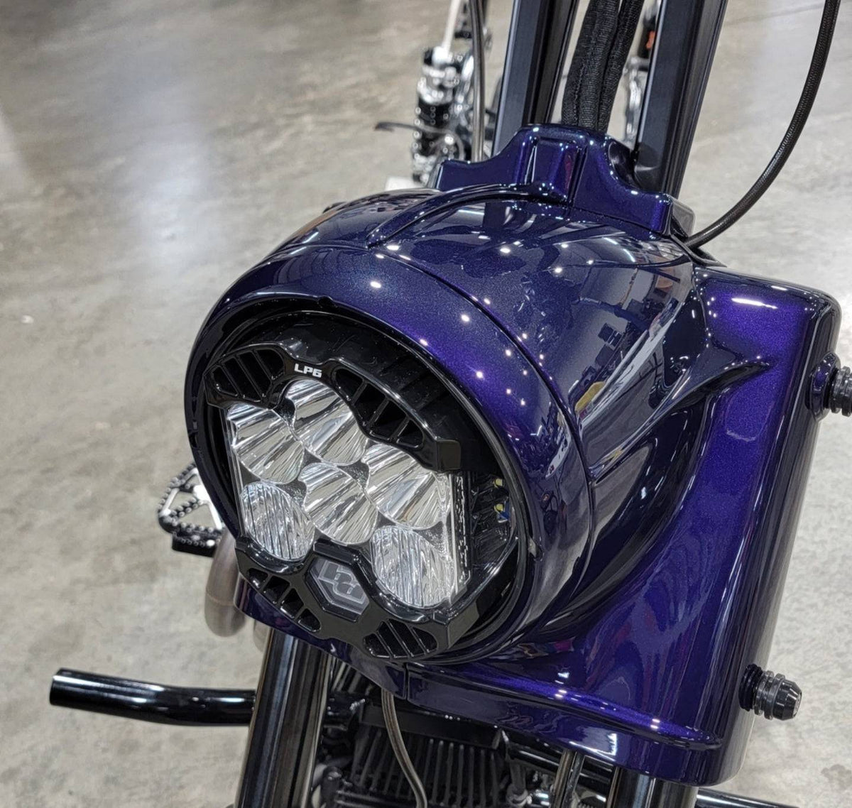 Baja Designs LP6 Kit - 16+ Road King Headlight Forever Rad