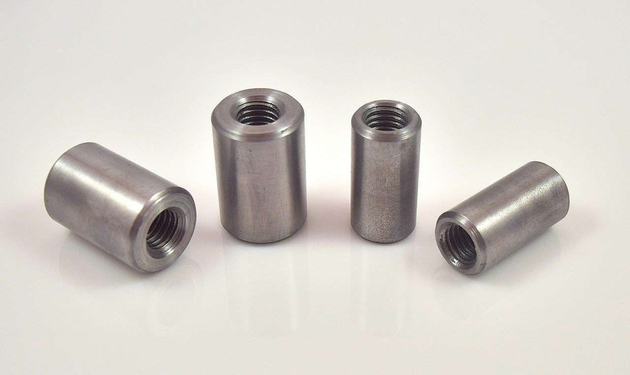 Bung King Weld-In Riser Spuds, 1/2" x 13, Set of 2 Frame Fabrication Part Bung King