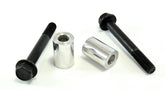 1-1/4" Handlebar Riser / T-Bar Lift Kit, Polished Aluminium Risers Accessories Bung King