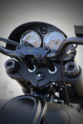 Dash Cover With Speedometer Set - 18+ Softail