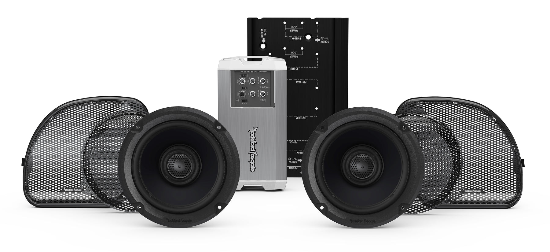 Rockford Fosgate Audio Kit Stage 2 - 14-23 Road Glide & Street Glide Audio Kit Rockford Fosgate