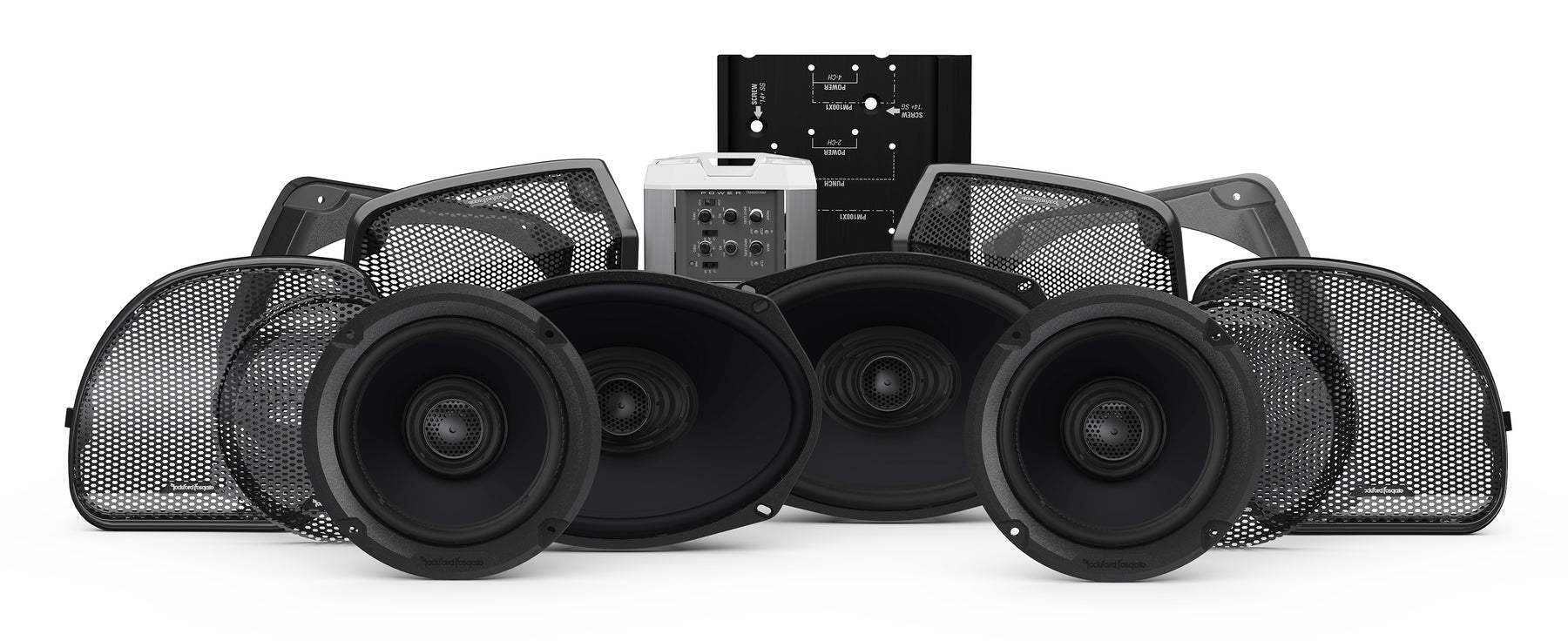 Rockford Fosgate Audio Kit Stage 3 - 14-23 Road Glide & Street Glide Audio Kit Rockford Fosgate