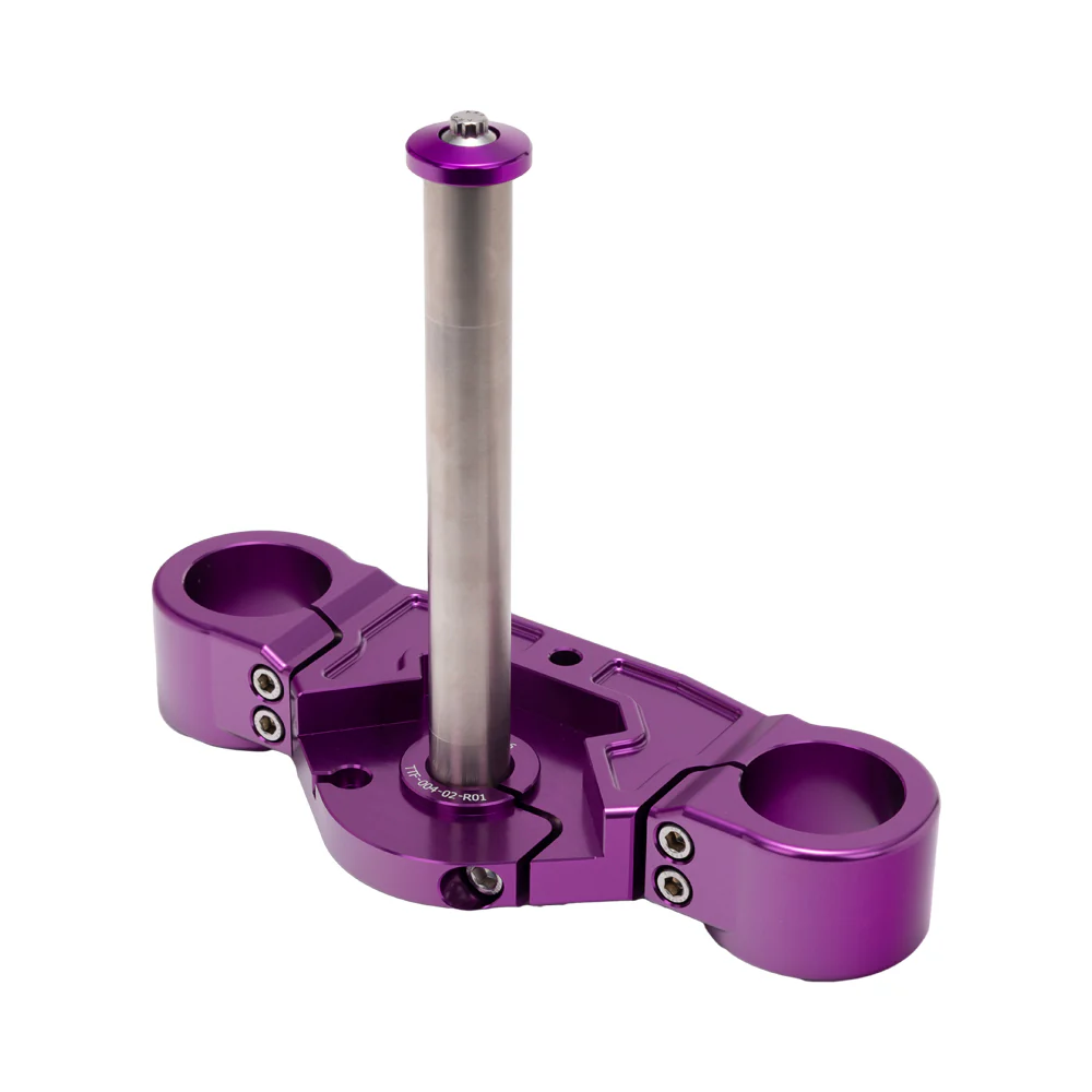 Og 2018 Up Softail 49mm Lower Triple Trees Kit Original Garage Moto Purple