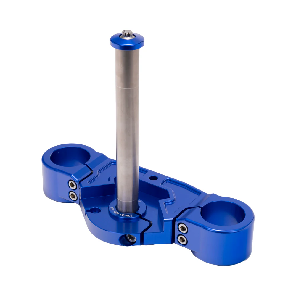 Og 2018 Up Softail 49mm Lower Triple Trees Kit Original Garage Moto Blue