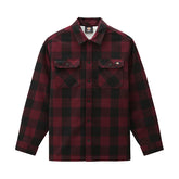 Lined Sacramento Shirt, Maroon Shirt Dickies