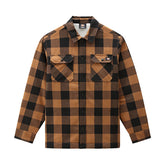 Lined Sacramento Shirt, Brown Duck Shirt Dickies