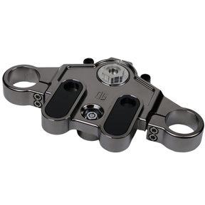 Og 2024 Up Touring Top Triple Tree Original Garage Moto Black Chrome