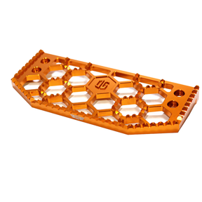OG HoneyComp V3 Floorboards Replacement Gripper Floorboards Original Garage Moto Orange