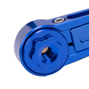 OG Billet Pivot Cover for OG Adjustable Brake Arm - Touring Brake Arm Original Garage Moto Blue