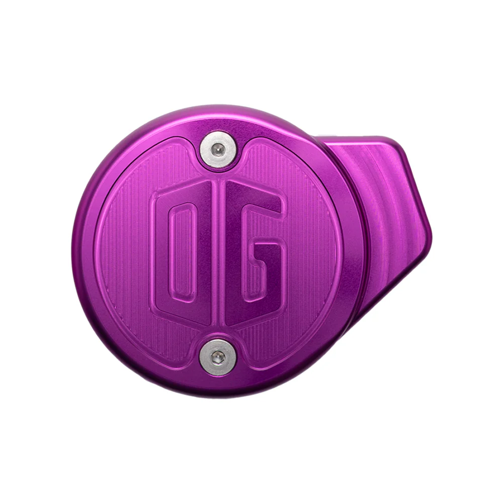 OG Cam Cover "Classic" - Milwaukee 8 Gen 2 Cam Covers Original Garage Moto Purple