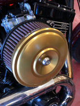 Flying Saucer - Couvercle de filtre à air Hi Flow Cover San Diego Customs Or