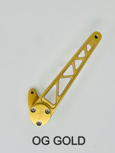 Destroyer Adjustable Brake Lever, OG Gold - 08-13 Touring Brake Pedal Death Metal Racing