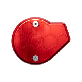OG Cam Cover "HoneyComp" - Milwaukee 8 Gen 2 Cam Covers Original Garage Moto Red