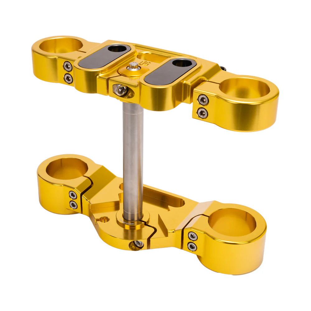 Og 2020 Up Softail Lowrider S & St Triple Trees Kit Original Garage Moto Gold