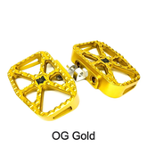 DMR Bear Trap Mini Boards, OG Gold - Milwaukee 8 (Rear) Floorboards Death Metal Racing