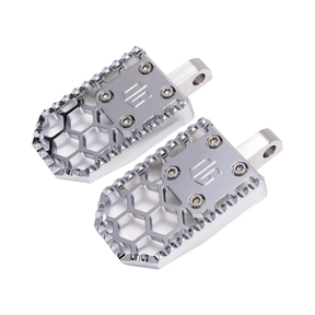 OG HoneyComp V3 Foot Pegs Foot Pegs Original Garage Moto Chrome Dyna/FXR/XL & Bagger Passenger