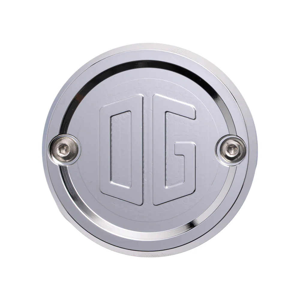 OG Points Cover - Milwaukee 8 Timing Cover Original Garage Moto Chrome