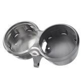 S2 Twin Gauge Bucket, Machine Finish - 16-24 Low Rider & Low Rider S & Dyna Gauge Mount Kraus Motor Co.
