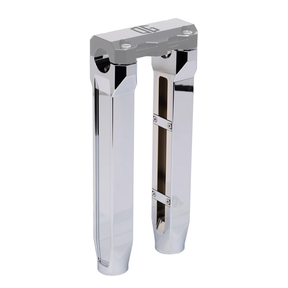 Og 10.5" Straight Riser Legs Original Garage Moto Chrome