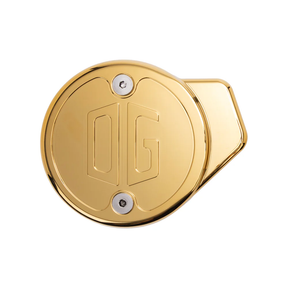OG Cam Cover "Classic" - Milwaukee 8 Gen 2 Cam Covers Original Garage Moto Gold Plating