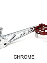 Destroyer Adjustable Brake Lever, Chrome - 14+ Touring Brake Pedal Death Metal Racing