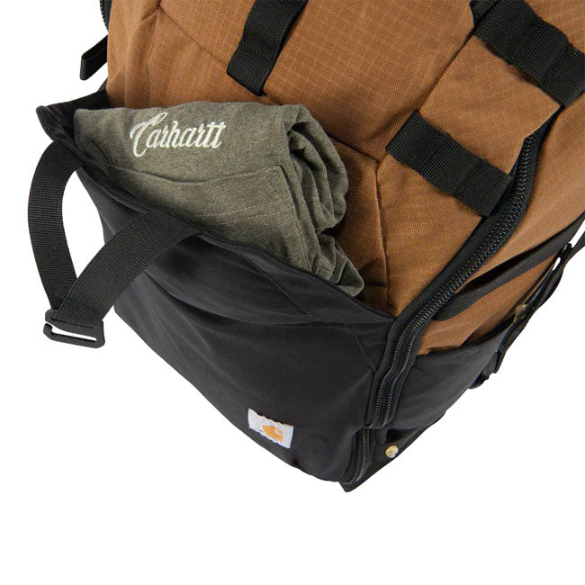 45L Nylon Hiking Backpack, Brown Bag Carhartt