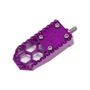 OG HoneyComp V3 Mini Brake Pedal Gripper kit for Adjustable Brake Arm Brake Pedal Original Garage Moto Purple