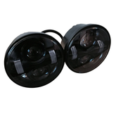 Harley Davidson Fat Bob Fxdf Og Led Headlights Original Garage Moto Black