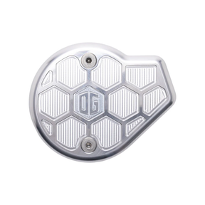 OG Cam Cover "HoneyComp" - Milwaukee 8 Gen 2 Cam Covers Original Garage Moto Aluminium Finish