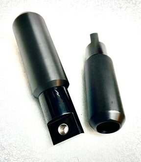Bung King Passenger Peg Sliders, Pair - 2000-2017 Softail Crash Slider Bung King