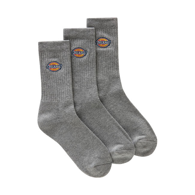 Valley Grove Socks, Grey Melange Socks Dickies