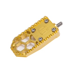 OG HoneyComp V3 Mini Brake Pedal Gripper kit for Adjustable Brake Arm Brake Pedal Original Garage Moto Gold