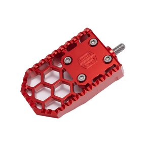 OG HoneyComp V3 Brake Pedal Kit - Indian Bagger Foot Pegs Original Garage Moto Red